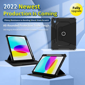 Custodia per <span class=keywords><strong>iPad</strong></span> A16 11a Generazione 2025 con Porta Penna, Guscio Posteriore in Silicone per <span class=keywords><strong>iPad</strong></span> 10.9 Pollici 10a Gen 2022 - Product Image 2