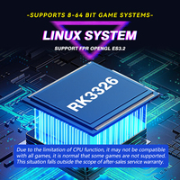 Consola de Juegos Retro Portátil XF40V, Pantalla IPS de 4 Pulgadas 720x720, Linux RK3326 Quad-core, 64GB, 4000mAh, WiFi, TF, RGB, 10000 Juegos