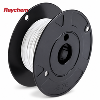 Fil de câblage aérospatial TE Raychem Airframe Wire Spec 44 600V 150C à double paroi pour faisceau de câblage d'avionique aérospatiale et d'hélicoptère