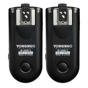 Déclencheur de flash sans fil <span class=keywords><strong>Yongnuo</strong></span> RF-603 II C3 C1 RF YN603 II pour Canon - Product Image 1