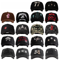 Envío Rápido, Gorras G5, Gorra New Barbas para Hombre con Bordado y Estampado, Gorra de Béisbol de Gamuza, Serie Metal X CT