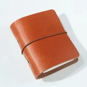 Дорожный мини 3 кольца кожаный переплет механизм журнал винтажный блокнот с вкладными листами