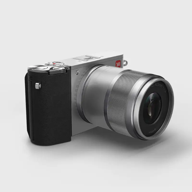 Xiaomi Yi Mini SLR kamera M1 standart zoom objektifi kiti dijital kamera ile 4K 30fps video kayıt