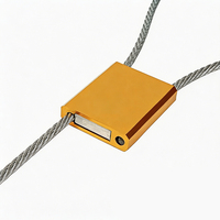 Sello de Seguridad Desechable de Aluminio ST-CS-HJ1, Sello de Alambre a Prueba de Manipulación para Camiones de Contenedores