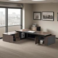 Bureaux modulaires Tables de conférence Assembler Mobilier commercial Exécutif Luxe Directeur Bureau Directeur Bureau Ordinateur