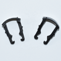 Clip de fixation en plastique pour tuyau automobile, type U, boucle de serrage, support de tuyau de carburant pour Ford GM 800-023 2F1Z9A317BA 2F1Z9A317AA