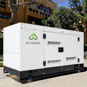 AIパワー360kw静音ディーゼル発電機、三相4線式、Leroy Somer製オルタネーター、1500rpm、自動起動、オープンフレーム、ATSオプション付き - Product Image 1