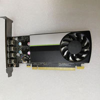 T1000 8GB 그래픽 카드 GDDR6 로우 프로파일 싱글 슬롯 워크스테이션 GPU 50W 4x 미니 DP ISV 인증 (CAD/SolidWorks용)