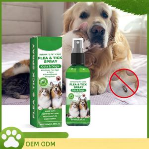 สเปรย์กำจัดเห็บหมัดสำหรับสุนัขและแมว สูตรธรรมชาติ ออกฤทธิ์เร็ว ไม่ระคายเคือง ใช้ได้ทุกวัน สำหรับการเดินทางและกิจกรรมกลางแจ้ง ยอดขายดีที่สุด - Product Image 2