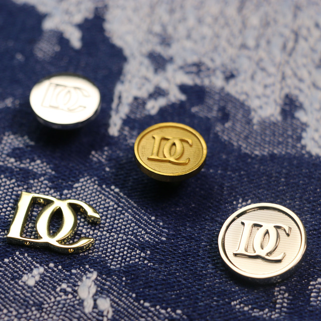 High Quality Customizable Clothing Accessories Environment-friendly Electroplating Clothing Accessories Hardware