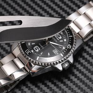 Reloj de Pulsera de Cuarzo de Lujo para Hombre, Reloj de Negocios Casual de Acero Inoxidable con Calendario de Moda - Product Image 5