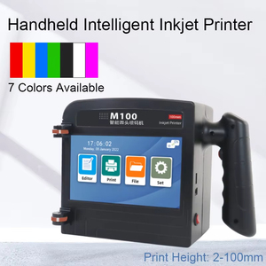 Sản Phẩm Mới 10Cm Lớn Định Dạng Máy In Logo Ngày Hàng Loạt Số Biểu Tượng Của Bằng Gỗ Hộp Thép Ống Xách Tay Máy In Phun - Product Image 4