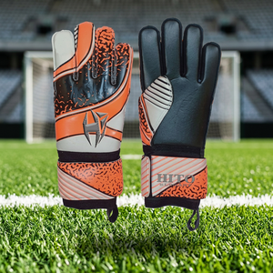 Top Choice Goalkeeper Gloves New Arrival Best Quality High-Density Rubber Latex Silicon Gloves Top Best Quality Best Price - Product Image 4