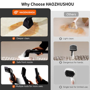 Limpiador a Vapor Eléctrico Portátil con Enchufe Europeo, Sin Bolsa, 1650W, 3 Niveles <span class=keywords><strong>de</strong></span> Presión, para <span class=keywords><strong>Alfombras</strong></span>, Sillas Tapizadas <span class=keywords><strong>y</strong></span> Uso Doméstico - Product Image 4