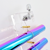 Jinfang Custom Logo Crystal Singing Harp Musical Percussion Instrument with Stand and Case