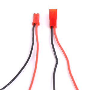 JST Connector <b>Cable</b> <b>Assembly</b> 10cm Soft Silicone <b>Wire</b> Copper Conductor TPE Jacket DC Power Use - Product Image 1