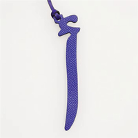 Breloque de sac en cuir avec lettre arabe, porte-clés personnalisé avec initiale, pendentif de sac à main pour femme, cadeau, accessoire de sac pour femme, porte-clés arabe