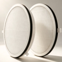 Filter Saluran Udara Komposit HEPA & Karbon Aktif 194*20cm, 220V, Menghilangkan Kabut, Debu, Formaldehida & Bau