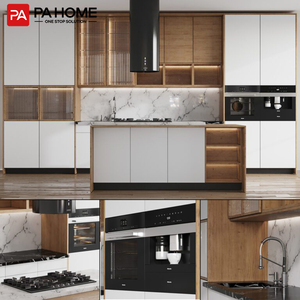 PA hoàn thành thiết kế mô-đun chuyên nghiệp hệ thống tủ bếp với kết thúc bằng gỗ cho khách sạn - Product Image 3