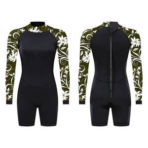 <span class=keywords><strong>Maillot</strong></span> <span class=keywords><strong>de</strong></span> <span class=keywords><strong>bain</strong></span> bikini personnalisé haut <span class=keywords><strong>sexy</strong></span> à manches longues combinaison <span class=keywords><strong>de</strong></span> surf en néoprène pour femmes - Product Image 1