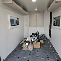 Remorques utilitaires fermées pour camping-car, moto et VTT