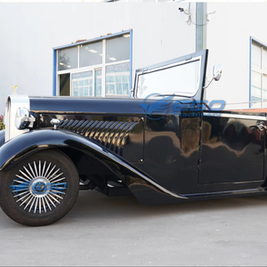 Voiture électrique vintage de luxe, toit personnalisable, couleur personnalisée, cabriolet, bus de tourisme de haute qualité, 2 places, acier Q235B - Product Image 1