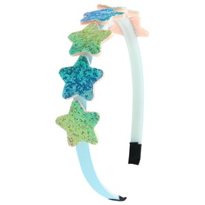 Newest Hair Accessories About Simple Glitter and Plastic Heart <strong>Star</strong> <strong>Headband</strong> for Girl - Product Image 6