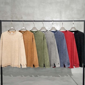 0156 Tùy Chỉnh Hai Lớp Người Đàn Ông Của Phụ Nữ Dài Tay Áo Blanc T Áo Sơ Mi - Product Image 2