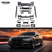 Kit carrosserie ABS direct usine pour BMW Série 7 G12 2016-2018, mise à niveau style M760, conversion complète, kit pare-chocs avant et arrière, calandre
