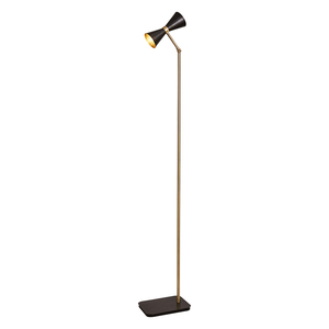 Nordic Floor <b>Lamp</b> Metal Modern Living Room <b>Study</b> Adjustable Bedroom Bedside Floor Light Vertical Standing Light for Hotel Villa - Product Image 2