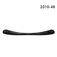Cintre pour vêtements en plastique noir de haute qualité, durable, flexible, à épaules larges, pour costumes et manteaux pour hommes, 46 cm, vente en gros d'usine