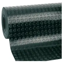 Anti Slip 3mm Black SBR Round DOT Rubber Flooring Coin Stud Rubber Mat for  Garage - China Car Mat Floor, Rubber Carpet