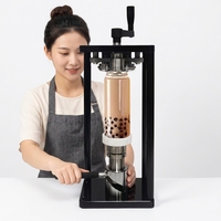 Nouvelle machine de scellage manuelle de boîtes de conserve de 55 mm pour les boissons, les boîtes en papier et en PET - Haute productivité
