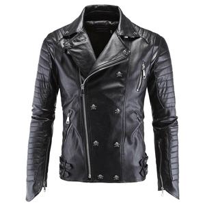 Customized Winter Sheep Skin Leather <b>Jackets</b> for <b>Men</b> & Women-Comfortable Vintage Motorbike Fashion - Product Image 1