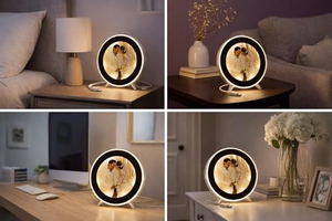 กรอบรูปภาพส่วนตัว DIY พร้อมไฟ LED และกระจก - Product Image 5