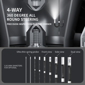Endoscopio Flessibile da 1,8mm, Boroscopio Ultra-sottile per Ispezione Interna di Pale di Turbine, Batterie e Canali di Motori Aerospaziali - Product Image 2