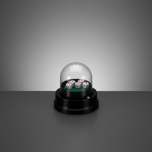 Neuer Verkaufsschlager SUNBOO YS0020 Automatischer Plastik-Würfelroller Batteriebetriebene Würfelmaschine für Pub Bar Party Spiel mit 5 Würfeln Pantone - Product Image 4