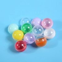 KUBIXION KU-1520 Prix usine Capsules en plastique transparent de 100 mm Coquilles d'œufs colorées pour distributeurs automatiques de jeux à monnayeur et jouets