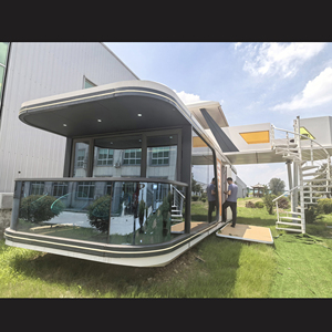 Casa Contenedor Cápsula Espacial de Acero de Lujo S3, Casa Prefabricada Móvil Tipo Cápsula para Hoteles, Villas, Uso en Exteriores, Estilo de Diseño Europeo - Product Image 2