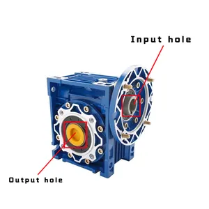 14-288rpm कच्चा लोहा गियरबॉक्स Ynmrv 40 अनुपात Nmrv कीड़ा गियरबॉक्स