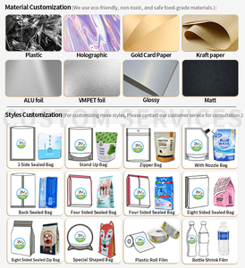 Rotoli di pellicola plastica stampata personalizzata per confezionamento di <span class=keywords><strong>patatine</strong></span>, rotoli di sacchetti in alluminio flessibile per caramelle, biscotti e altri dolcetti - Product Image 4