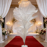 Décor de mariage personnalisé SFD, toile de fond géante en gaze artificielle faite à la main pour les centres de table de mariage