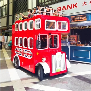 <span class=keywords><strong>Bus</strong></span> touristique électrique pour parc d'attractions, <span class=keywords><strong>bus</strong></span> touristique londonien pour centre commercial - Product Image 3