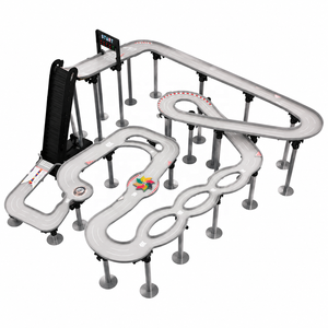 Piste de course de billes professionnelle sur mesure, grande, d'intérieur, écologique, pour simulation de rallye automobile et compétition de billes de billard - Product Image 3