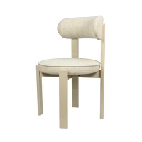 Chaise de salle à manger en bois massif, style antique, minimaliste moderne, avec revêtement en tissu, chaises de salle à manger pour hôtel