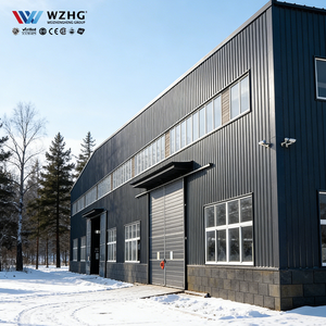 Entrepôt préfabriqué en acier de haute qualité pour magasin de détail à faible coût - Product Image 1