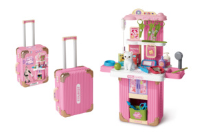 Juego de Veterinario Portátil MILI TOYS para Niños, Estación de Peluquería Veterinaria, Juguete Educativo de Plástico para Niños y Niñas - Product Image 2