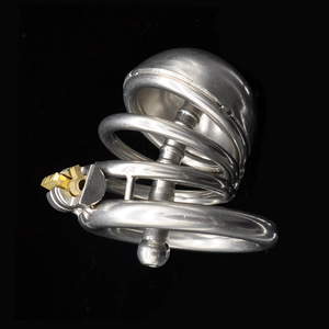 Mannelijke Metalen Kuisheid Apparaat Met Katheter Cock Bondage Kooi Cuckold <span class=keywords><strong>Penis</strong></span> Lock <span class=keywords><strong>Slave</strong></span> Seksspeeltjes - Product Image 3