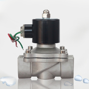 ROTK 2/2 weg direkt wirkende normal geschlossen <span class=keywords><strong>3</strong></span>/4 "zoll Öffnung 20mm edelstahl 304 AC110V magnetventil - Product Image 2