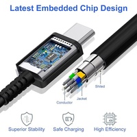 Chargeurs 15/30/45W, norme européenne TPE pour S23/S21/S22 avec interface de charge ultra-rapide Type-C, prise EU, NXCB02